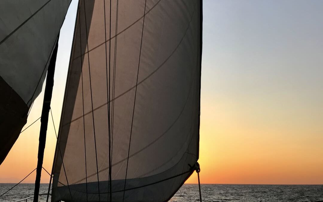 To sail along